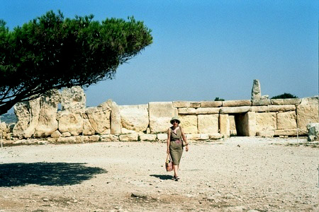 Hagar Qim, l'normit des pierres impressionne beaucoup